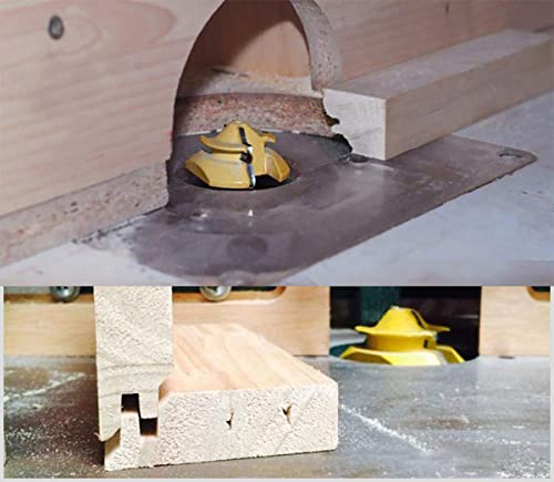 Sinoprotools Lock Miter 45 Degree Joint Router Bits [1/2-Inch Shank], Wood Milling Cutter Woodworking Diy Tool #TOP4
