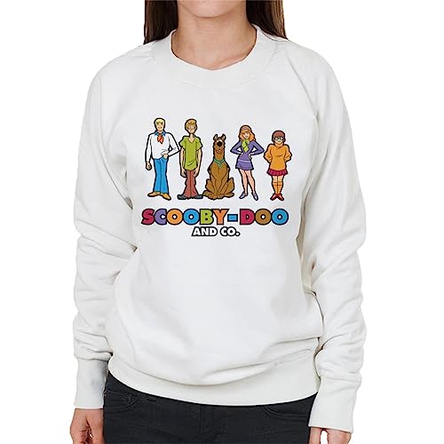 All+Every Scooby Doo And Co Women's Sweatshirt White