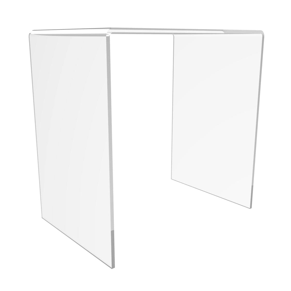 Clear Acrylic Riser Display Stand (W200 D100 H100 T5)