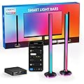 COMSYNC LED Smart Light Bars,RGBIC Smart Light Bars for Gaming Accessories ,Sync with Music,Compatible with Alexa & Google Assistant,Color Light Bars for Movie,Gaming, Party & TV