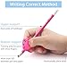 Firesara training grips for pencil, Original Training Grips Puppy Design Posture Correction for Kids Preschoolers Children Adults Special Needs Handwriting Aid for Lefties or Righties (3PCS)