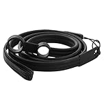 VOVIPO Elastic Silicone Tether for Tablet Stylus Pen,Anti-Lost Digital eReader Stylus Pen Holder,Lanyard for Touch Pens Black Retractable,Tablet Pencil Holder Accessories,Black