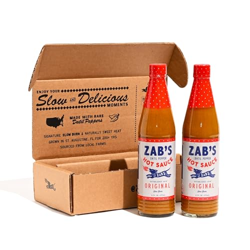 Zab's Gift Set, Original Recipe Craft Hot Sauce (6oz, 2
