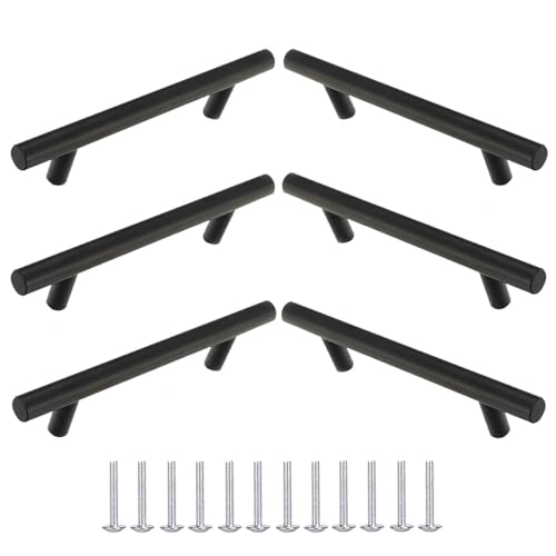 2�Z�b�g�L���r�l�b�g�n���h���A�����o�������AT���^�L���r�l�b�g�h�A�n���h���A�u���b�N/�S�[���h�h�A�n���h���A���_���ȋ���Ƌ�n���h���i�L�b�`���E�o�X���[���E�N���[�[�b�g�p�j,Black/6pcs-Singlehole