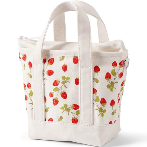 Image of Lands' End Zip Top Canvas Tote Bag