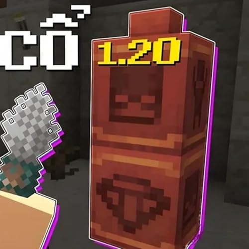 Tải Minecraft 1.20.0 | Khảo Cổ Học, Rừng Anh Đào Và Gỗ Tre Mới Podcast Por  arte de portada