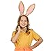 Funcredible Bunny Ears and Tail Set - Rabbit Costume Accessories - Bendable Rabbit Ears Headband, Tail and Bowtie for Kids, Women and Men - Bunny Costume Kit