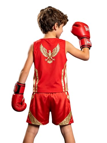 Tenue boxeur training garçon ensemble boxe enfants robuste - 2