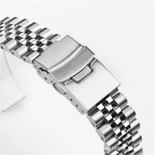 Montre en acier inoxydable haut de gamme avec boucle déployante fluide