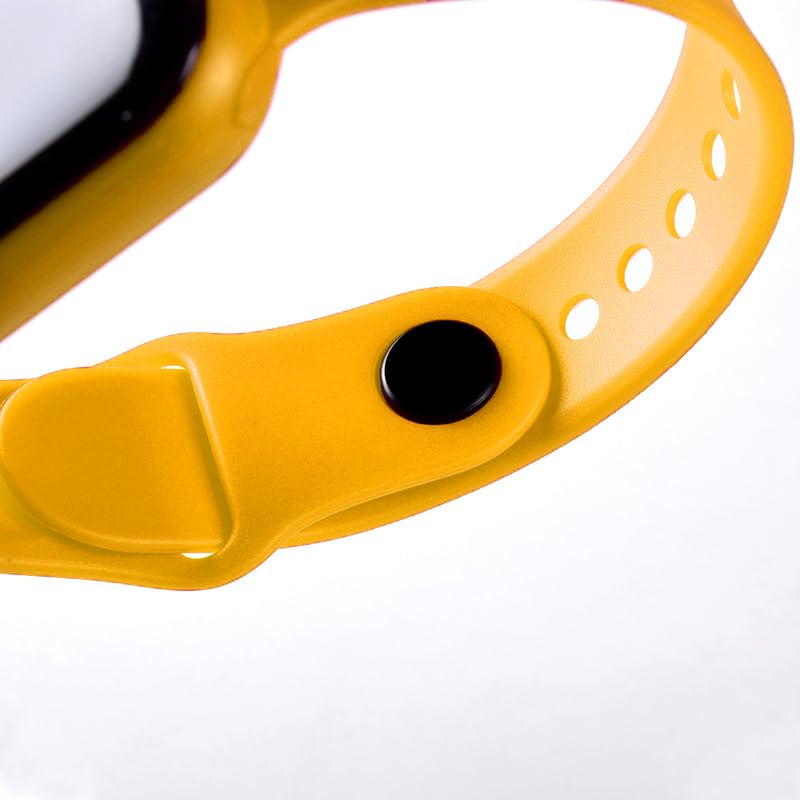 Image of Goldenize Fashion Luminous LED Display Fashionable Children Digital Watches Waterproof Sports Square Electronic Led Watch for Kids, Boy & Baby Girls - Digital Watch for Kids (Yellow)