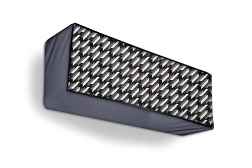 Image of Split AC Cover for 1.5 Ton Indoor & Outdoor Unit | Waterproof & Dustproof Protection | UV Resistant | Durable PVC Material | Weatherproof Outdoor Cover | Easy Installation