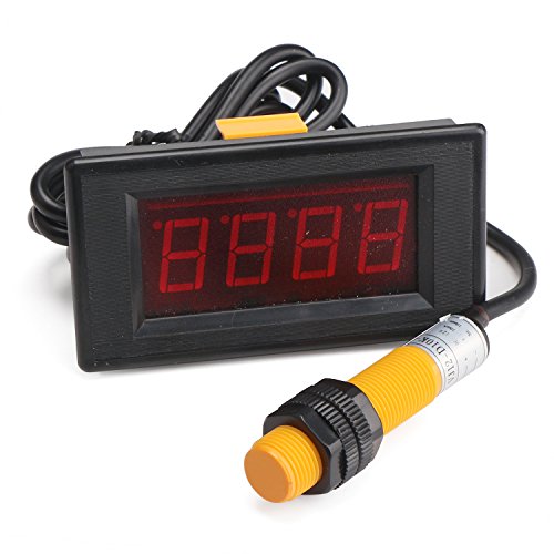 DROK 0.56"Red LED Display Digital Tally Counter 09999 Up Down Counter