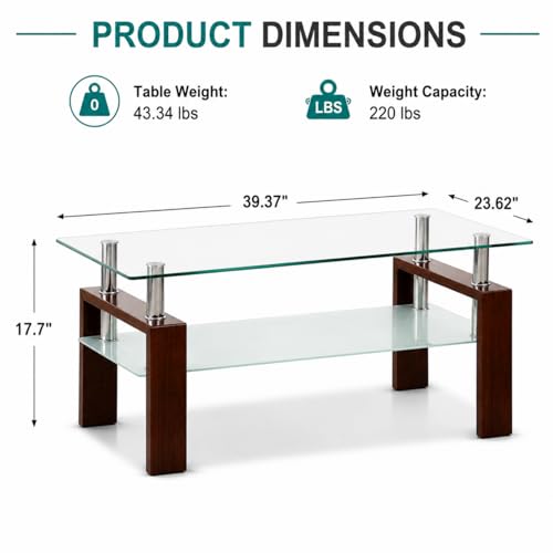 Smart Coffee Table with Refrigerator