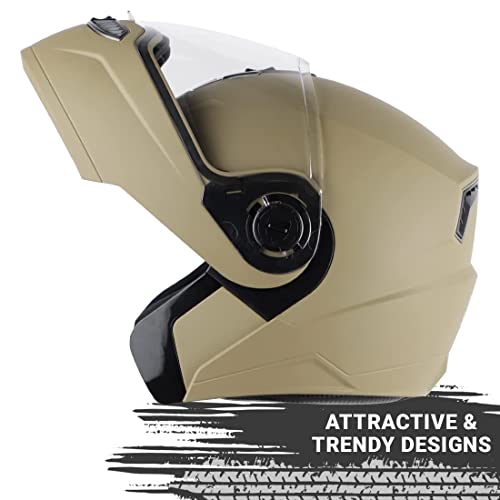 Image of Steelbird SBA-7 7Wings ISI Certified Flip-Up Helmet for Men and Women