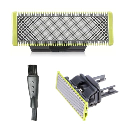 EUYRVAW Cuchillas De Repuesto Originales Para Recortador De Barba y Maquina De Afeitar Hombre,Compatible One1blade,Viene con una bolsa y un cepillo