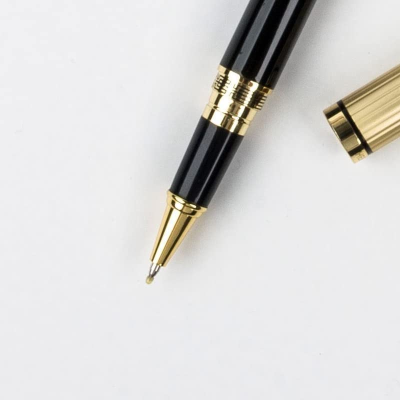 Pluma estilográfica Plumas Pluma estilográfica de tinta metálica/Bolígrafo Pluma estilográfica de lujo Pluma estilográfica de negocios Pluma de escritura for hombres (Color : Fountain Pen)