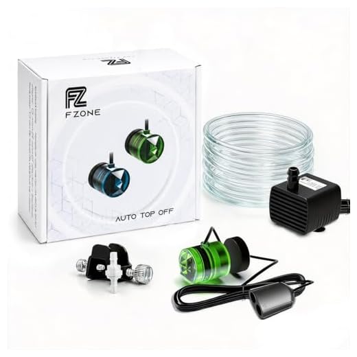 Fzone Aquarium ATO Auto Top Off Refilling System with Dual Optical Sensor for Both Reef and Fresh Tank （360P)