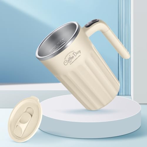 Taza Automezcladora de Acero Inoxidable 12 fl oz miniatura 4