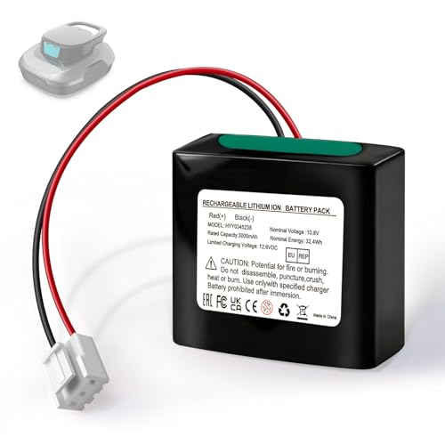 LMYDZER Replacement Battery for Aiper Scuba SE Cordless Pool Cleaner 3000MAH/32.4Wh