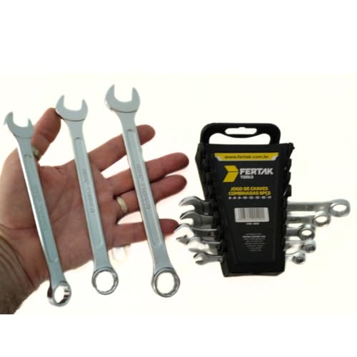 Fertak Jogo Kit Chaves Combinada 8 peças