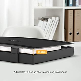 VIISAN VF3240 Large Format Flatbed Scanner, A3 Size, 2400 DPI, CIS Sensor, Scan 297 × 420 mm / 11.7" x 16.7" in 4 sec, Frameless, Auto-Scan, Document & Photo & Book Scanner, Supports Windows & Mac