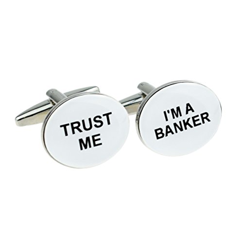 Mancuernillas Trust Me I'm A Banker RGT Hombre miniatura 1