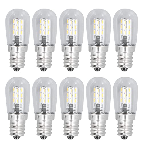 Spacnana 500LM LED E12 Bombilla, Ahorro de Energía, Disipación de Calor Rápido, Luz Blanca Tibia de 24 Lock, para Candelabros, Techo, Lámparas de Pared