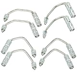 Fuel Injector Supply Line Lines For 01-04 Chevrolet GMC Chevy 6.6L Duramax LB7 Cylinders 1 2 3 4 5 6 7 8 Full Set Replaces OE#s 97188723, 97188722, 97188721, 97188720