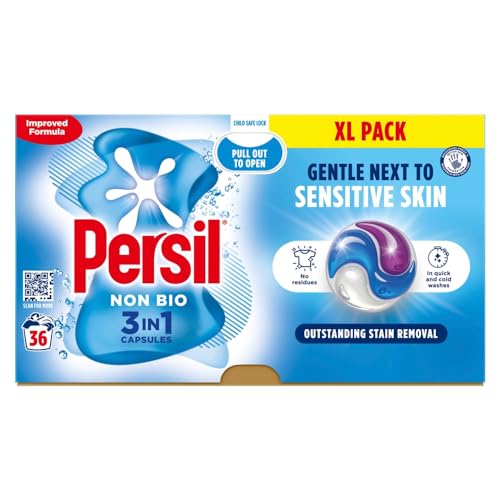 Persil 3 in 1 Washing Capsules Non Bio 36 Washes