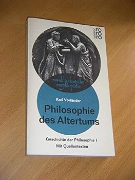 Paperback Philosophie des Altertums. ( Geschichte der Philosophie, I.) Book