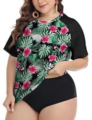 Green Leaves Pink Floral