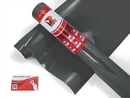 Avery Dennison SW900 865-O Gloss Dark Gray Supreme Wrapping Film Vinyl Vehicle Car Wrap Sheet Roll - (12" x 60")
