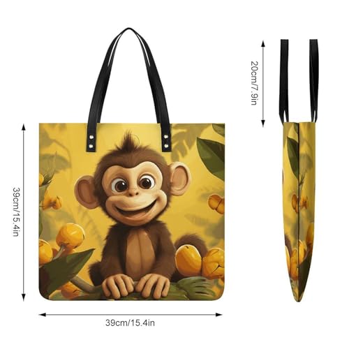 Aircraft Plane at Sunset Work Tote Bag for Women Leather Shoulder Bag with Magnetic Buckle Purse And Handbags2