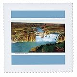 Square dimensions (in inches): 12 L x 12 W, image dimensions (in inches): 10 L x 10 W 100% poloyester; image is soft to touch. Made in USA Edges have pinking shear cut Image will not fade with washing. Image not a transfer, part of material