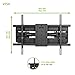 Kanto FMX3C Full Motion Articulating Adjustable TV Wall Mount for 50 to 100 inch TVs | Supports up to 150 lbs. | Up to 28