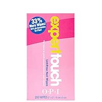 Algopix Similar Product 18 - OPI Expert Touch LintFree Nail Wipes