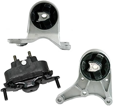 K2256 Engine Motor & Transmission Mount Kit 3pc Compatible with Fits 2008-2012 Chevrolet Malibu AUTO/2007-2009 Pontiac G6/Saturn Aura 3.6L | A5354HY A5435 A5436