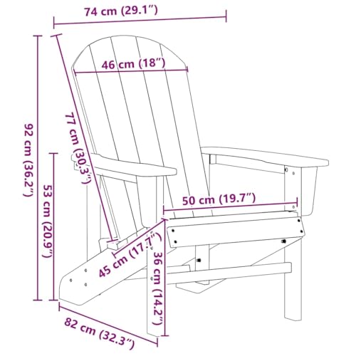 Chaise de Jardin Moderne Rectangulaire Plastique Durable Gris Clair 2pcs