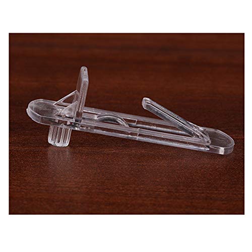 20 Pieces Plastic Locking Shelf Pins Shelf Clips Locking Shelf