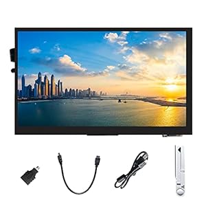 Ingcool 7 inch Touchscreen Display for Raspberry Pi 7″ HDMI LCD 1024×600 IPS-scherm Monitor voor Raspberry Pi 4B / 3B + / A + / B / 2B / B + / A + / Zero W, Ondersteuning voor Windows 10/8.1/8/ 7