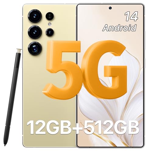 I25 Ultra Unlocked Mobile Phone, 7.3" Ultra-Large Display, 12GB+512GB, Snapdragon 8 Gen 3 Cell Phone, 5000mAh Battery, 50MP Camera, Dual SIM, Face & Fingerprint Unlock