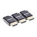 HDMI Dummy Plug Display Emulator for Headless PC 4096x2160@60Hz, 3 Pack 4K Virtual Screen