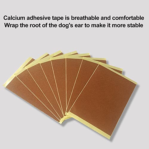 Image of Ejoyous Dog Ear Posting Kit, 1 Pair Dog Ear Support Patch Dog Ears Stand Sticker Ear Fixed Correction Vertical Holder for Corgi Small Doberman (5 * 3.5cm)