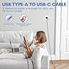 2-Pack-Cargador-USB-Carga-Rapida18W-QC-30-Enchufe-USB-Carregador-USB-con-2m-Cable-Cargador-Movil-Carga-Rapida-USB-Charger-para-Xiaomi-Huawei-Samsung-Galaxy-A15-A14-A13-A53-S22-S21-S20-S10Negro