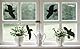 AVERY Zweckform 4485 Fenster-Aufkleber Warnvögel 6 Stück (Folie, schwarz, Vogelaufkleber für Scheiben, Wintergärten, Glashäuser, Vogelschutz, Vogel-Silhouetten, Schutz vor Vogelschlag, Fensterschutz)