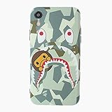 FunCase Fanke iPhone XR Case,IMD Sleek Smooth Texture Anti Scratch Non Faded Coloring Premium TPU Slim Fit Soft Cover for 6.1 iPhone-XR with Street Fashion Trend Design (ShaYu Monkey White)