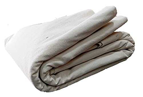 Image of 5ftx3ft|10 Ounce|Duck Cotton Canvas Fabric|Used in Art &Craft, Painting, DIY Project, Sewing Bags|Quality Product by Guru Chhaya Enterprise (5ftx3ft)