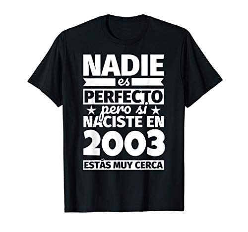 2003 cumpleaños divertido regalo de cumpleaños Camiseta