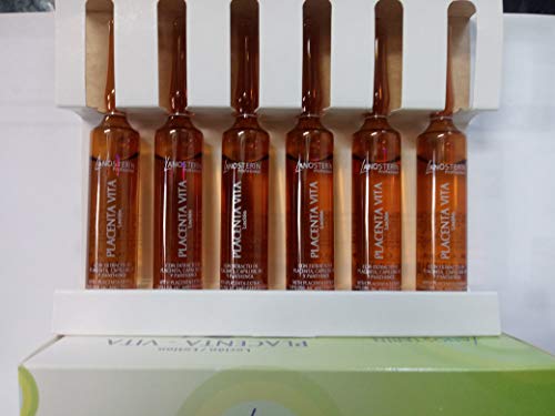 LANOSTERIN -8 ampules of Placenta Vita with placenta extract,HC y Panthenol