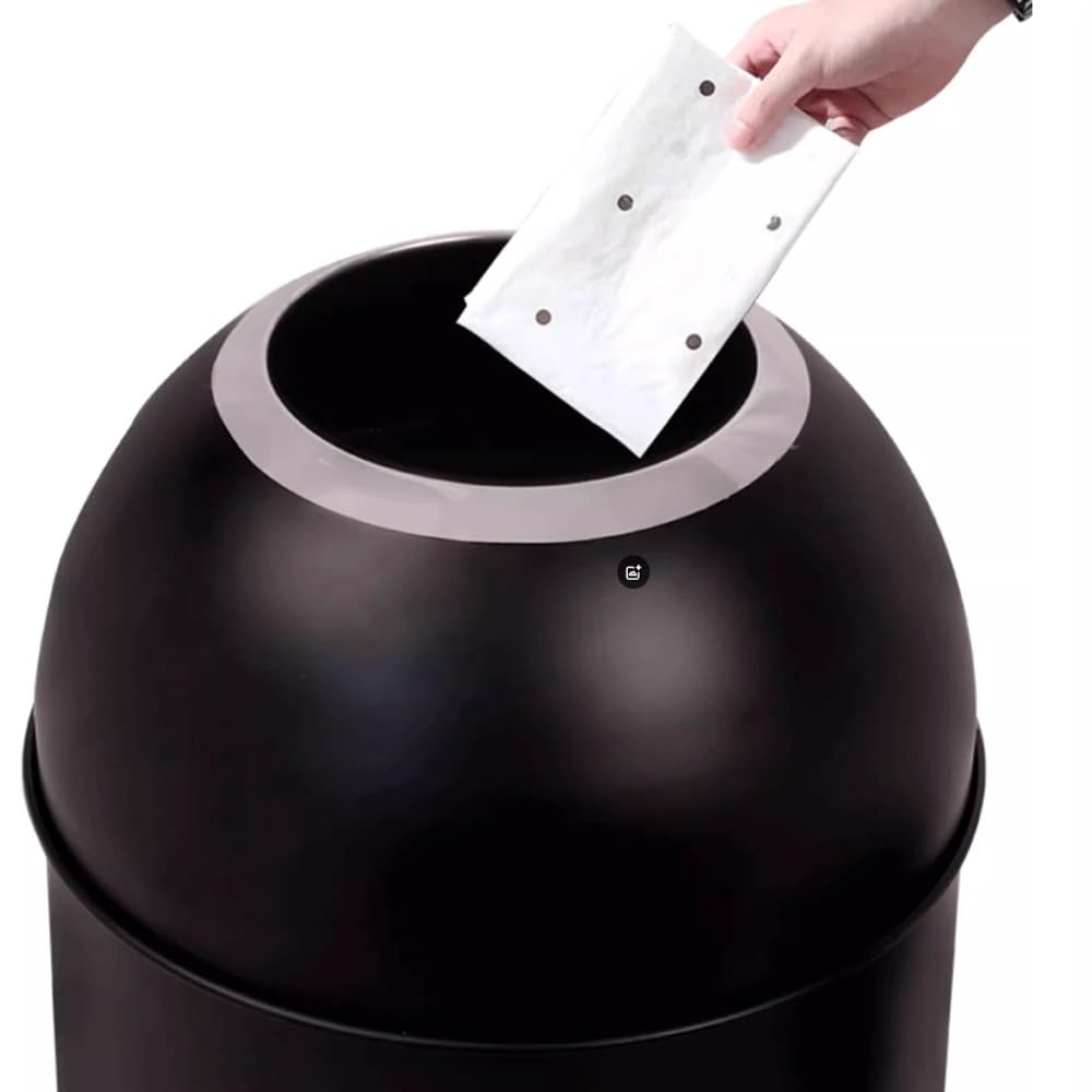 Outdoor Trash Can Kreatywny kosz na śmieci Kosz na śmieci ze stali nierdzewnej Duża pojemność Komercyjne mleko Herbata Sklep Hotel Centrum handlowe (czerwony, 25 l)